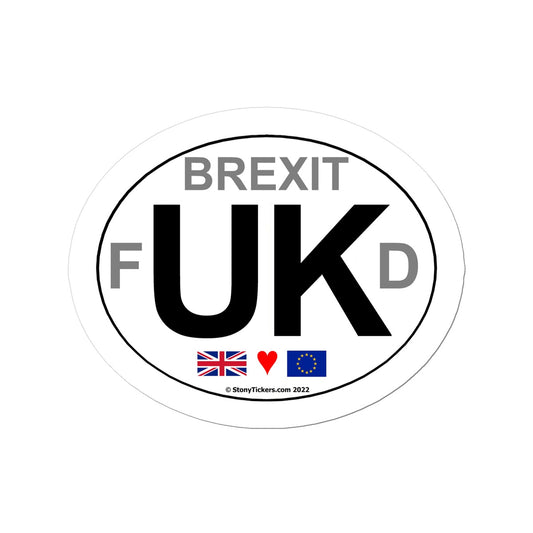 Brexit fUKd Car Sticker